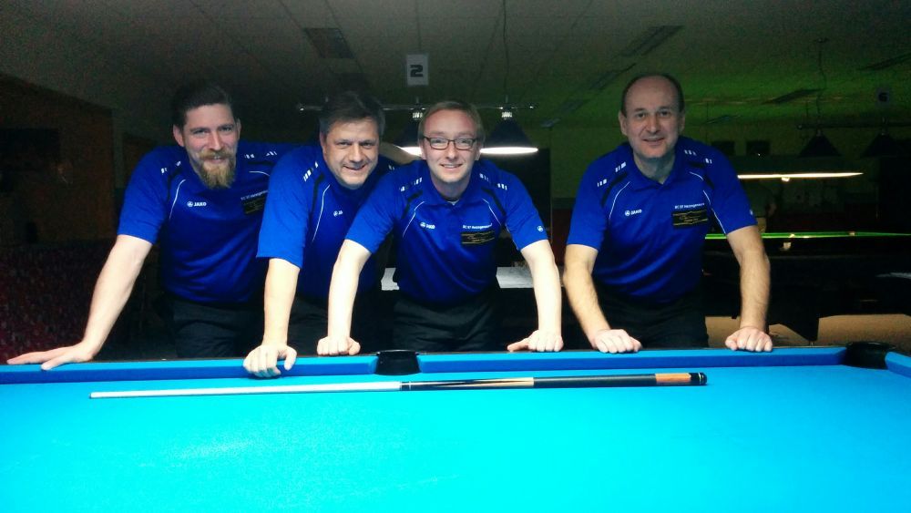 4. Mannschaft: ein deutlicher Heimsieg mit 9:1 Punkten